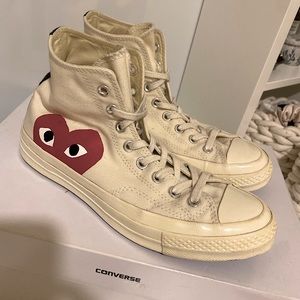 COMME DES GARÇONS X CONVERSE SNEAKERS